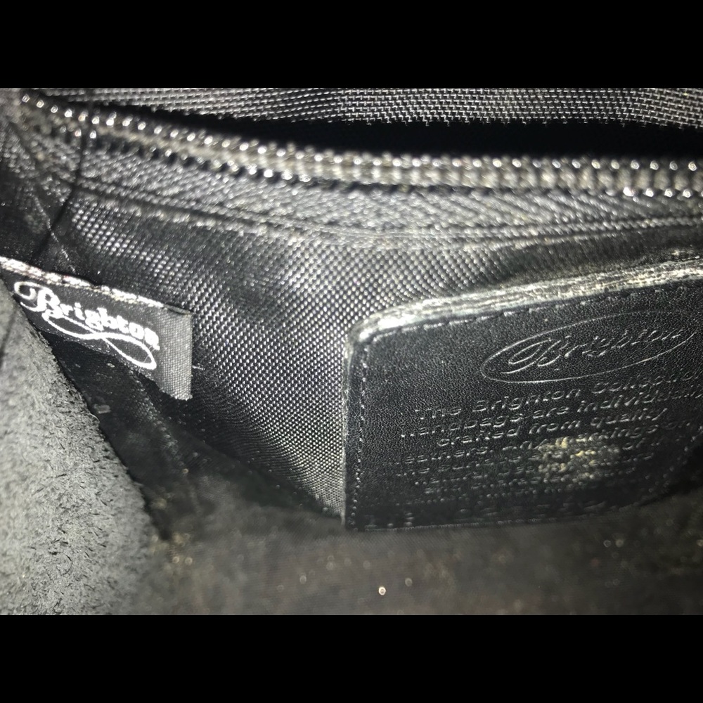Brighton Black Cross Body/Top Handel Bag - Picture 7 of 8